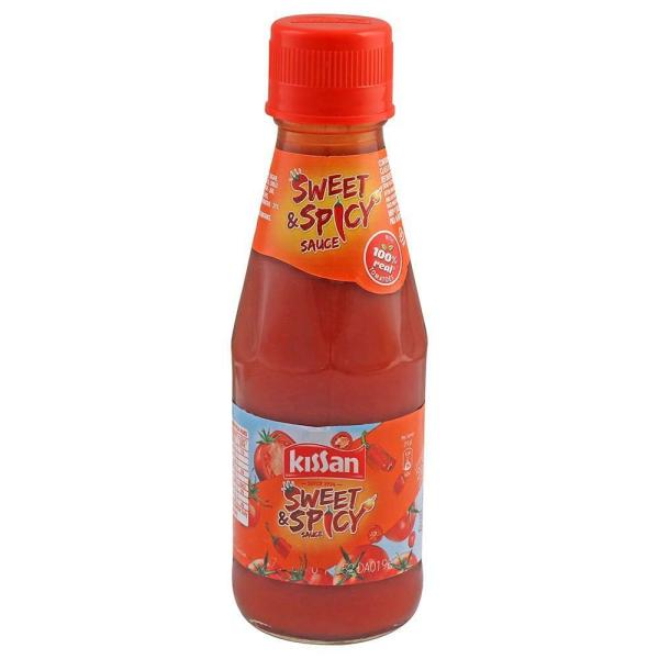 KISSAN TOMATO KETCHUP SWEET SPICY 200GM